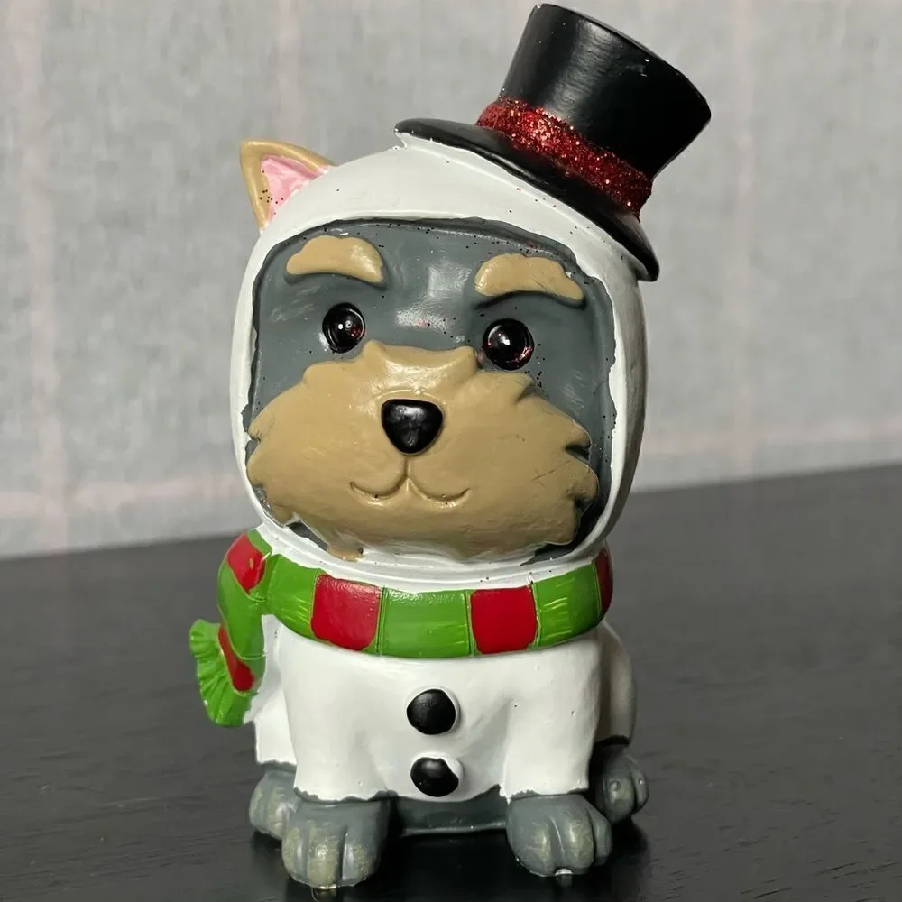 Christmas Dog Small Table Top Decoration